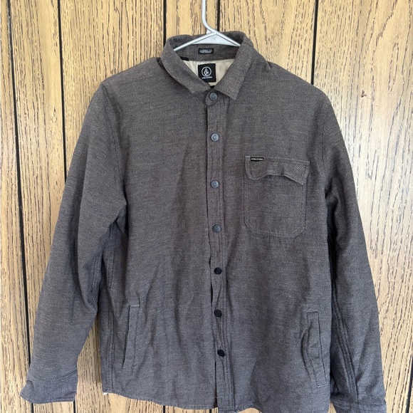Volcom Other - Volcom Men's grey Button-Front Shirt Jacket